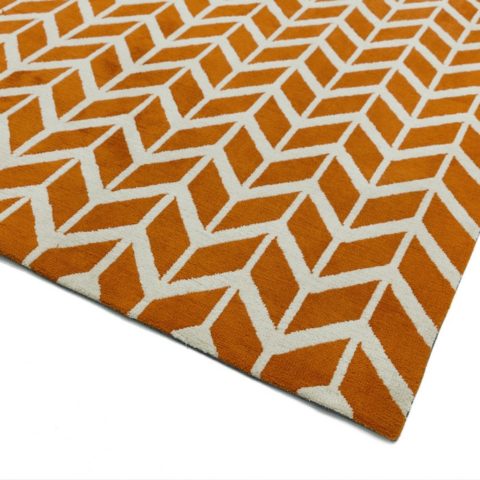 Tepih Arlo Chevron Orange Ar07